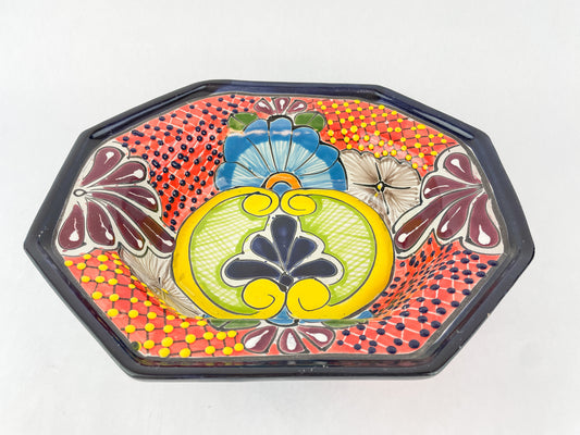 Talavera Serving Bowl Mexican Serving Platters Mexican Food Platters Colorful