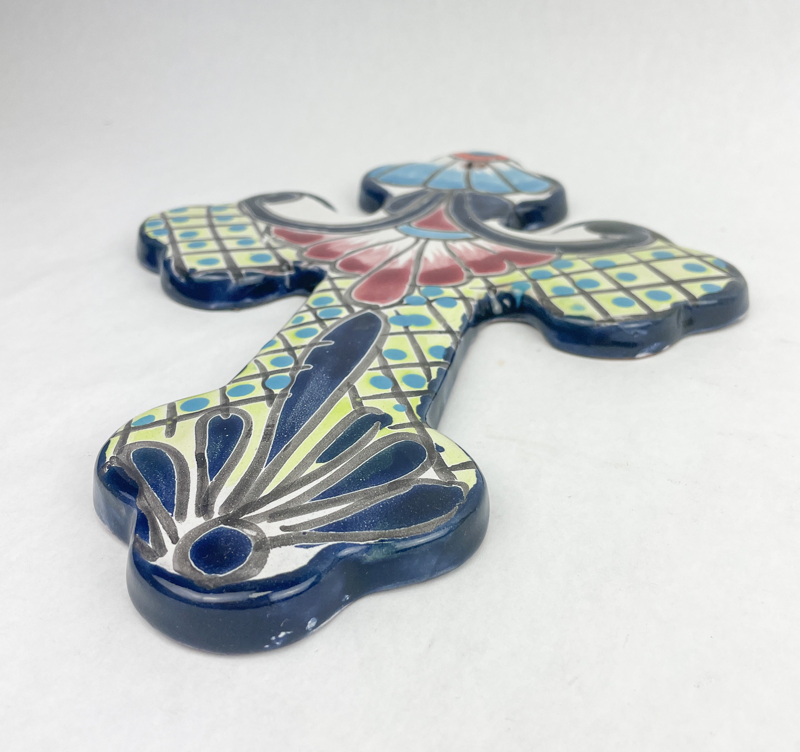 Mexican popular Pottery Cross