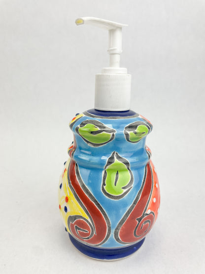 Talavera Soap Dispenser Lotion Dispenser Talavera Bathroom Accessories Jabonera