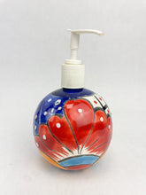 Load image into Gallery viewer, Talavera Soap Dispenser Lotion Dispenser Talavera Bathroom Accessories
